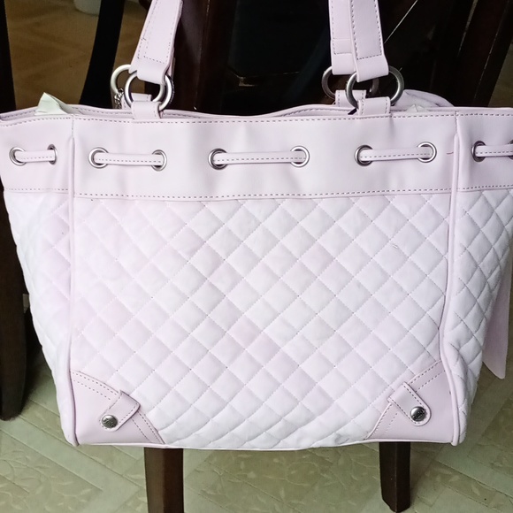 Juicy Couture Light Lavender Quilted Daydreamer with Bow & Heart Key Charm - Picture 4 of 4